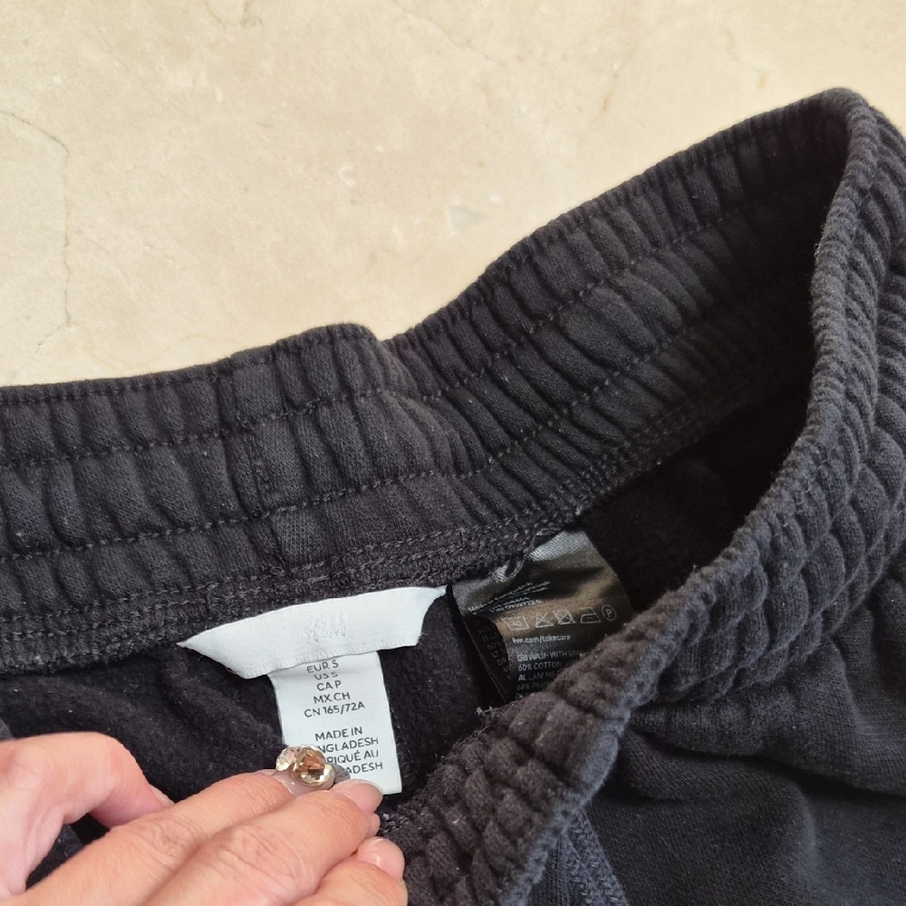 H&M Black Track Pants